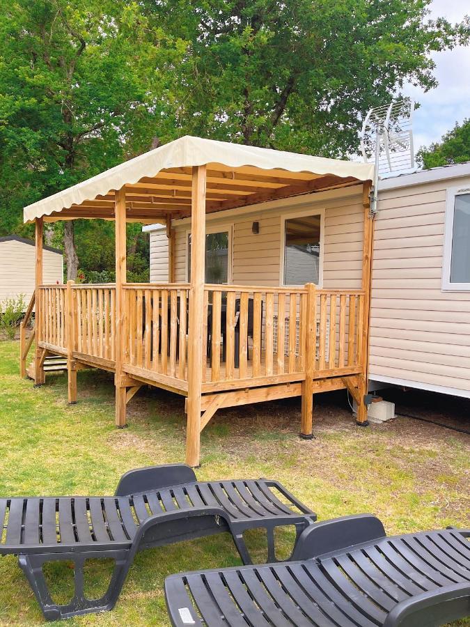 Mobil Home Camping 4 Etoiles Les Viviers 2 Chambres Lege-Cap-Ferret Luaran gambar