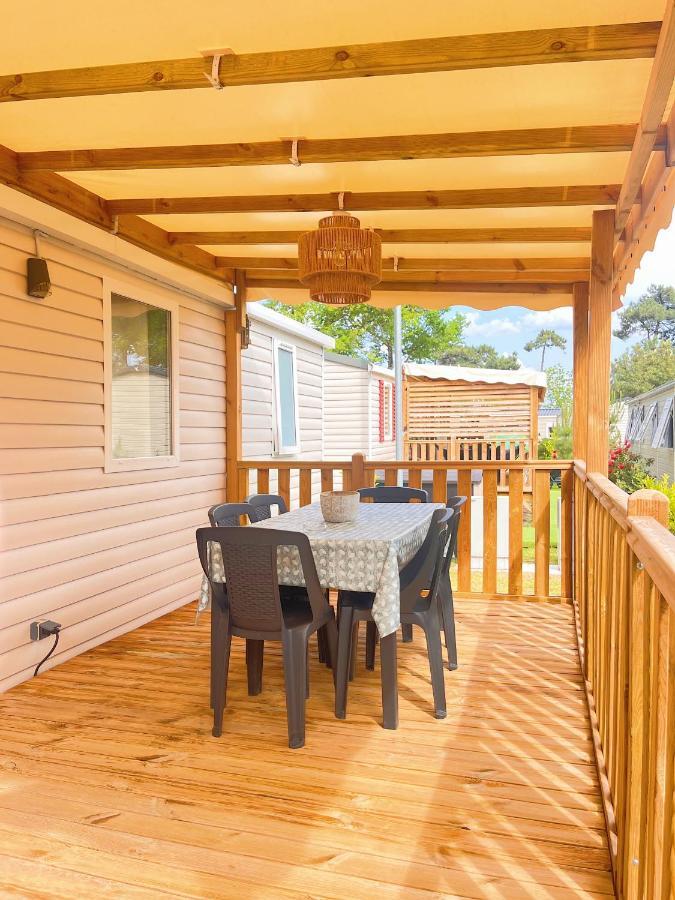 Mobil Home Camping 4 Etoiles Les Viviers 2 Chambres Lege-Cap-Ferret Luaran gambar
