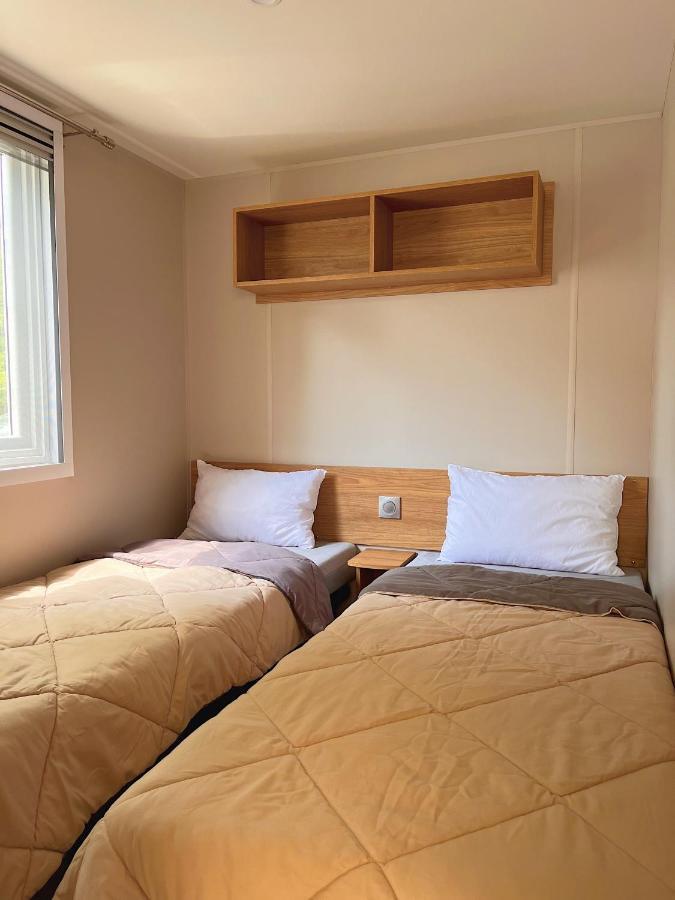 Mobil Home Camping 4 Etoiles Les Viviers 2 Chambres Lege-Cap-Ferret Luaran gambar